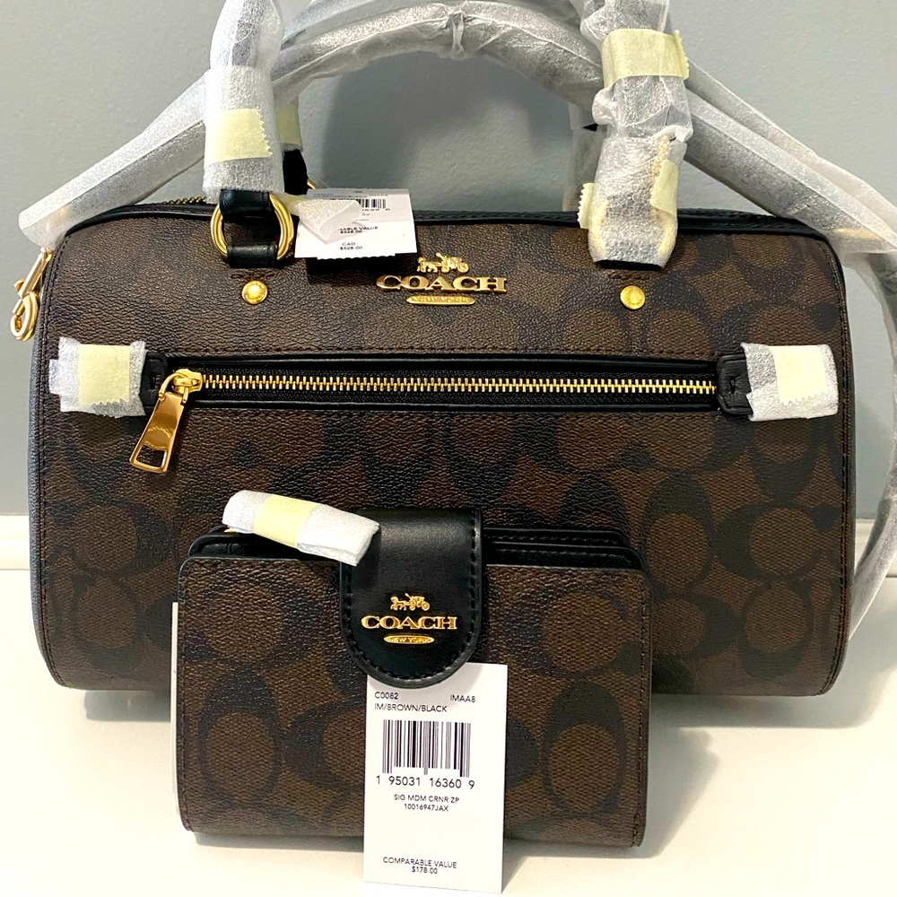 Coach Crossbody and Wallet Set
